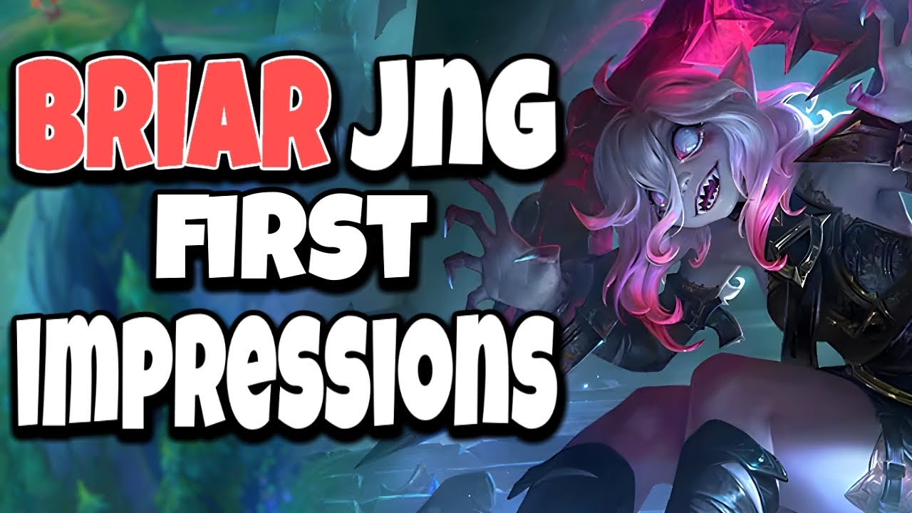 BRIAR Jungle Gameplay | Newest Jungler in League of Legends | Briar Jungle Guide Runes & Build