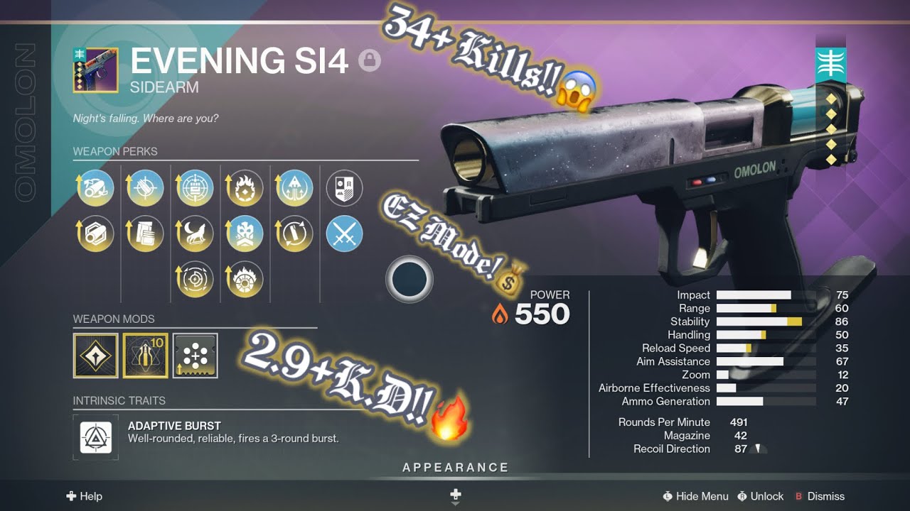 This Evening SI4 GODROLL GOT Me HOW MANY Kills!?🔥😱-High Kill/K.D Evening D2 Gameplay