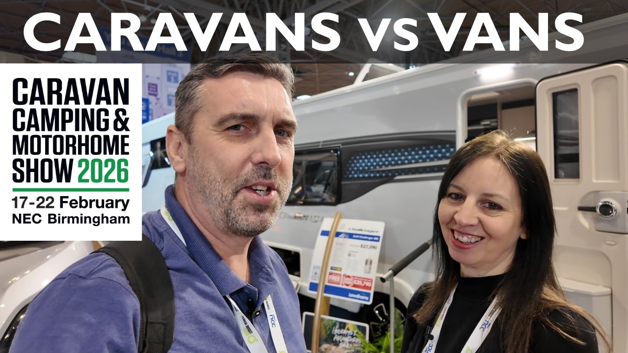 OUR TOP PICKS - Caravan Camping and Motorhome Show 2026 @ NEC