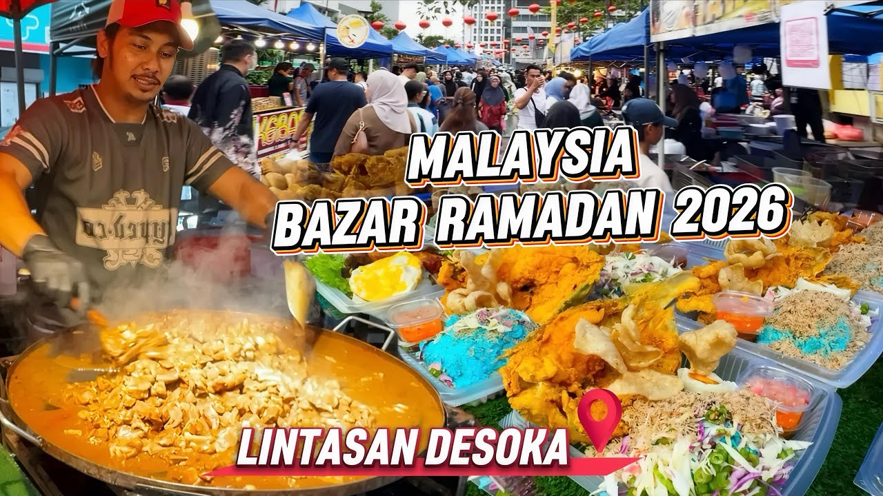 Bazar Ramadan Kota Kinabalu 2026 Bazaar Ramadhan Malaysia Street Food 🇲🇾 Lintasan Desoka Gaya Street