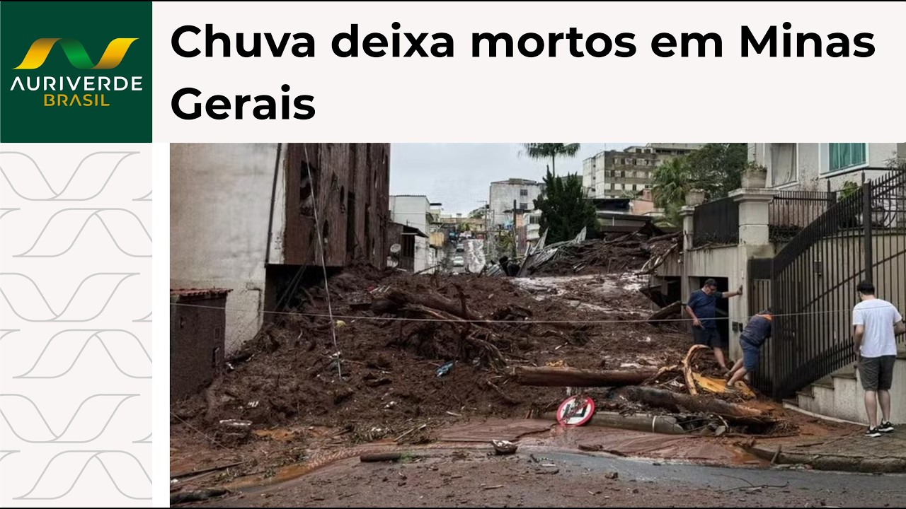 Tragédia em Minas Gerais com 22 mortes e dezenas de desaparecidos em Juiz de Fora e Ubá