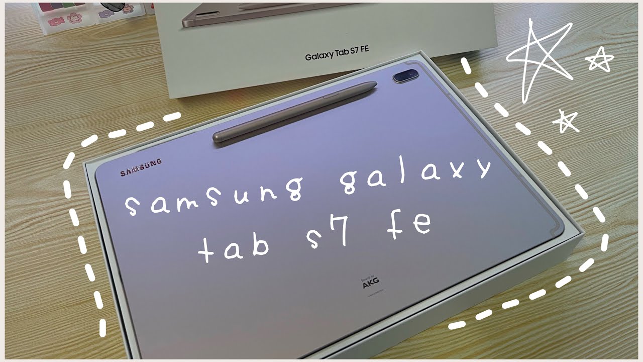 Samsung Galaxy Tab S7 FE (Mystic Pink, 128gb) | Unboxing