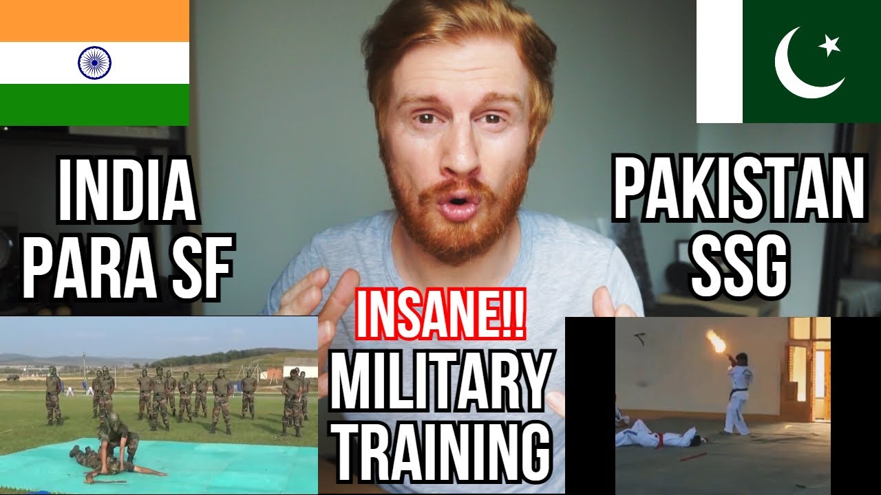БЕЗУМНАЯ военная подготовка!! Индия Пара СФ – Пакистан ССГ (РЕАКЦИЯ)