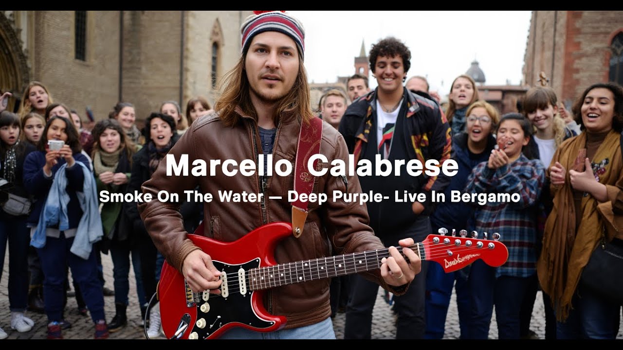 STREET GUITARIST MARCELLO CALABRESE PLAYS 