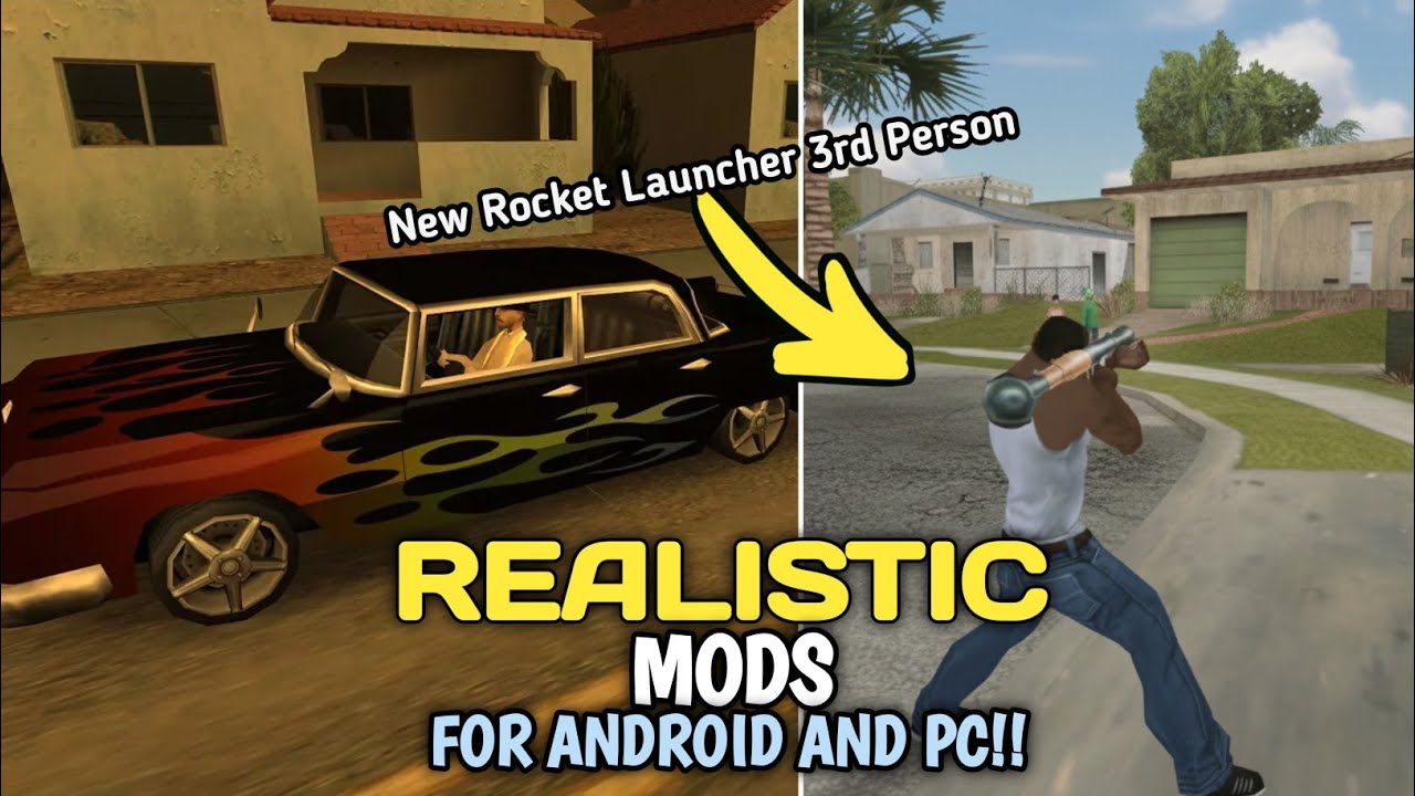 GTA SA Realism Pack: Топ-10 модов (2026) #gta #gtasa #gtasanandreas