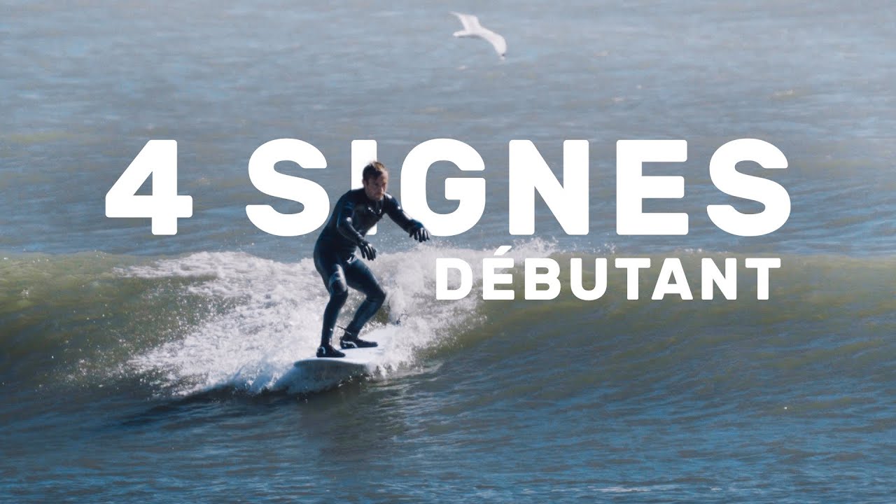 Tu es encore d&eacute;butant en surf ? (4 Signes)