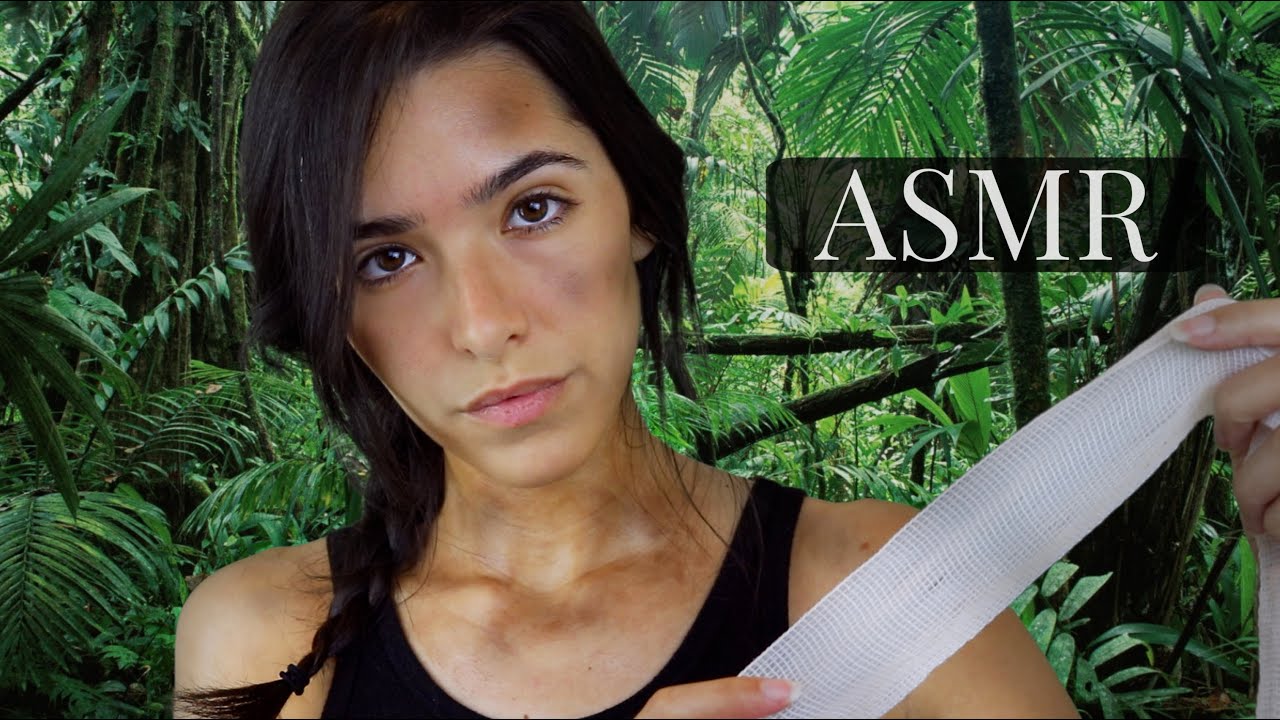 ASMR Lara Croft Takes Care Of You (Personal Attention + Outdoors sounds)