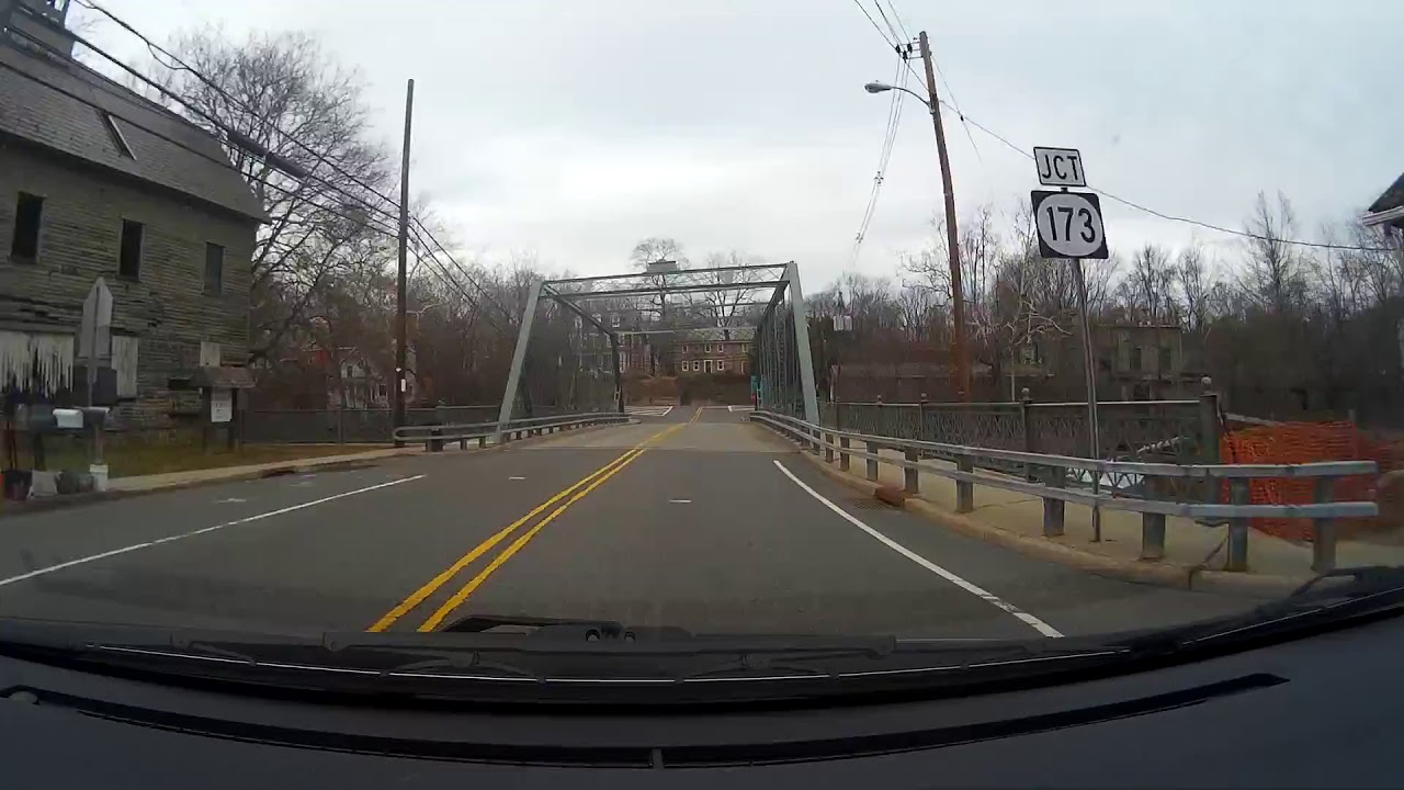 NJ 173 --Visiting Bloomsbury, NJ (to Phillipsburg)-- westbound