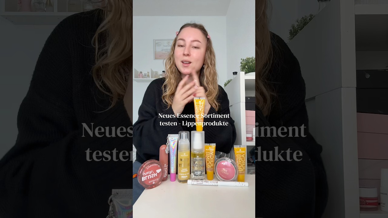 Neues Essence Sortiment testen - Lippenprodukte #essenceneuheiten #essence #dm #dmneuheiten