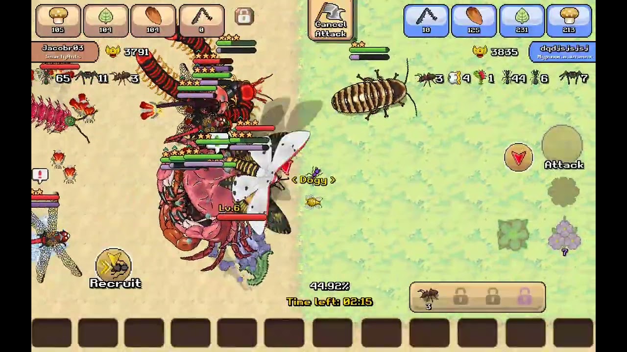 Pocket ants: Battle pvp part 3