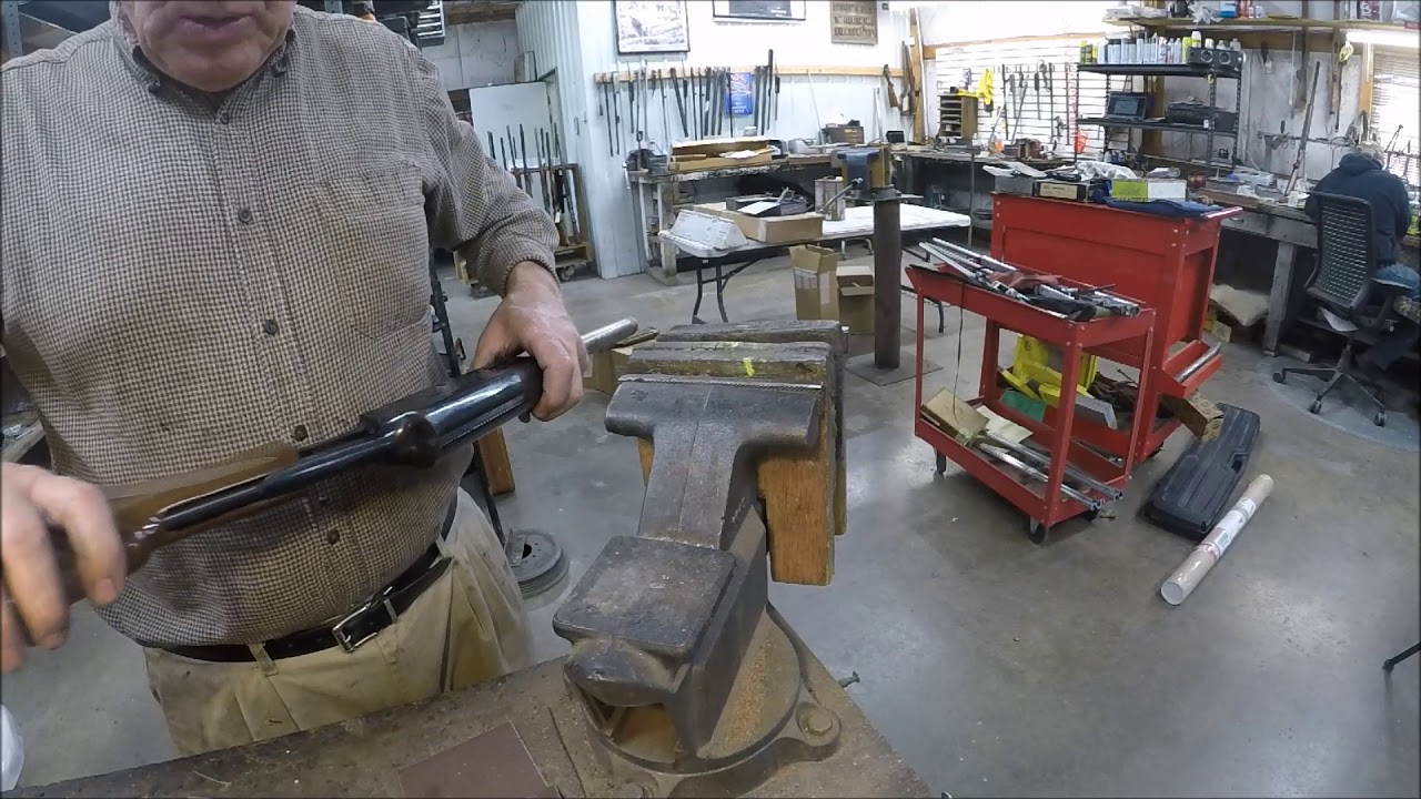 How to fit Japanese wood to a Belgium Browning A5.
