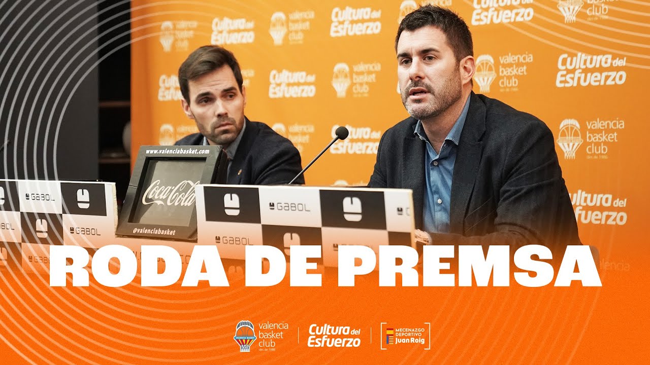 🎤 Comparecencia de Enric Carbonell y Luis Arbalejo | Valencia Basket