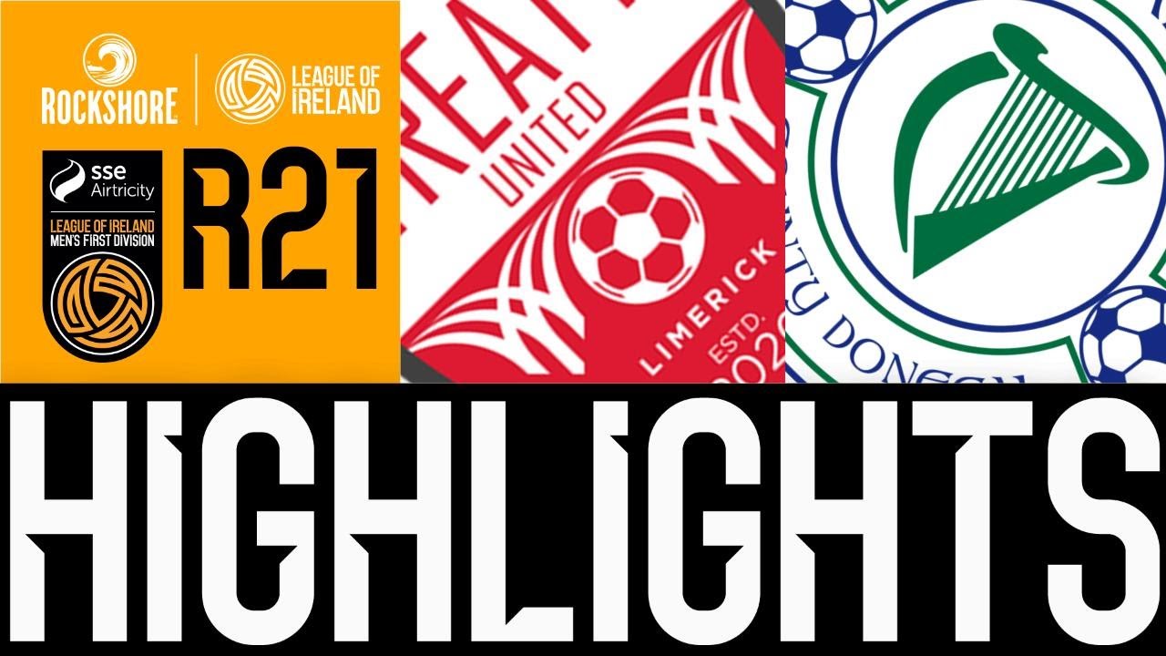 SSE Airtricity Men's First Division | Round 21 | Treaty United 0-1 Finn Harps | Highlights