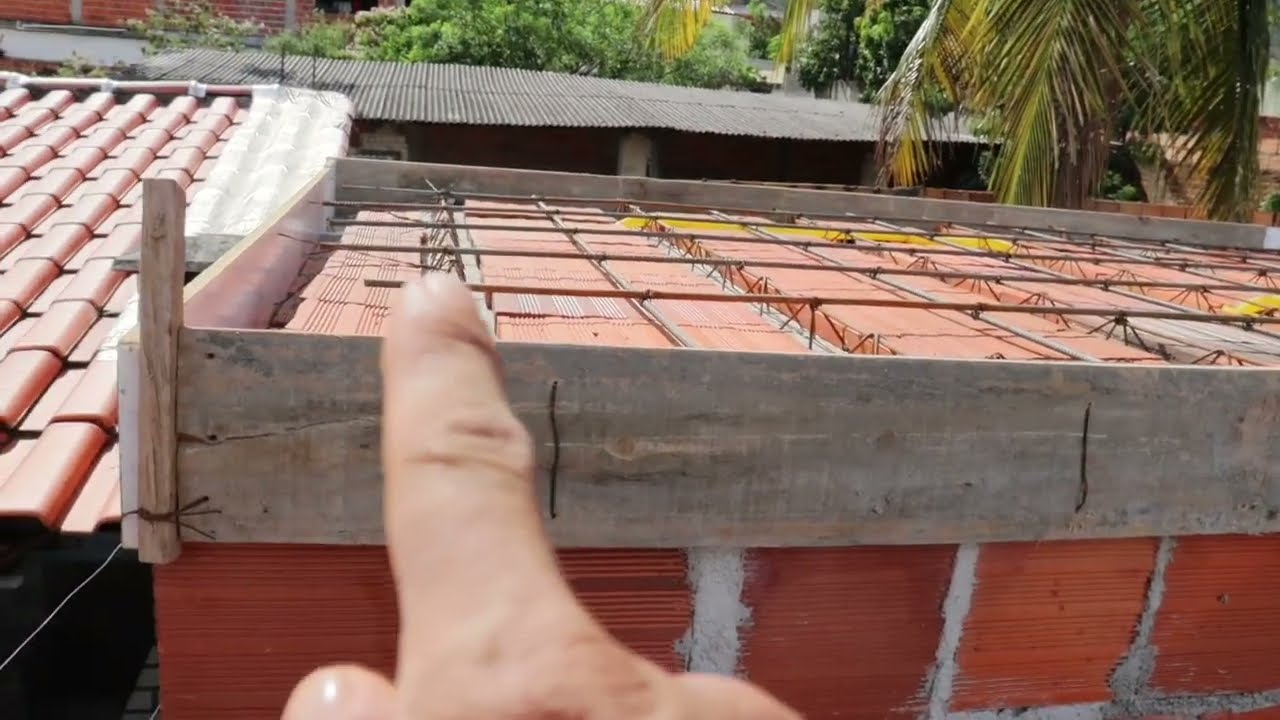 🔴Fazendo a Laje do Banheiro.
