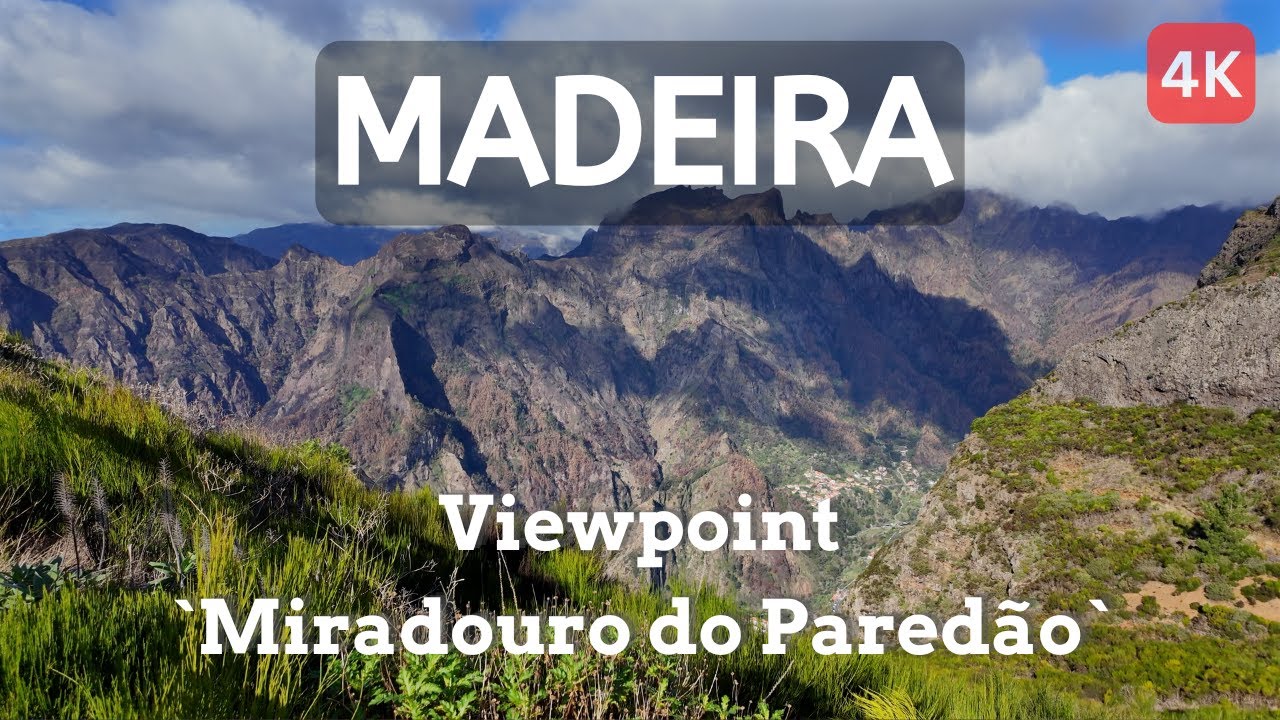 📷⛰️ Exploring viewpoint 'Miradouro do Paredão' - views on Funchal and 'Curral das Freiras' village