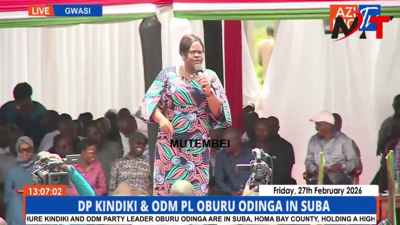 LISTEN TO WHAT GLADYS WANGA TOLD SUBA HOMABAY RESIDENTs!!