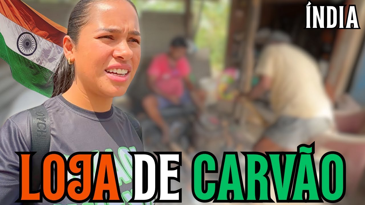 VOCÊ NÃO IMAGINA COMO É FEITO O CARVÃO NA ÍNDIA! 🇮🇳🛺