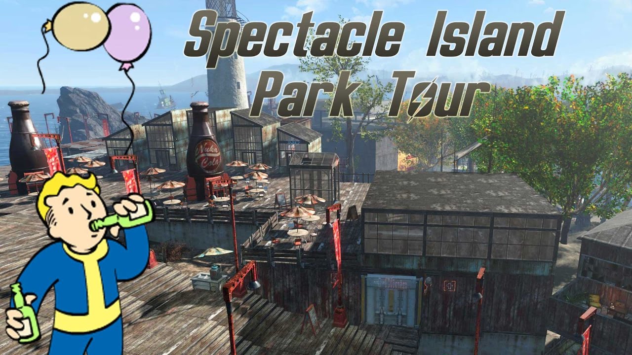 Fallout 4: Spectacle Island Park - Abschlusstour (bei Tag)