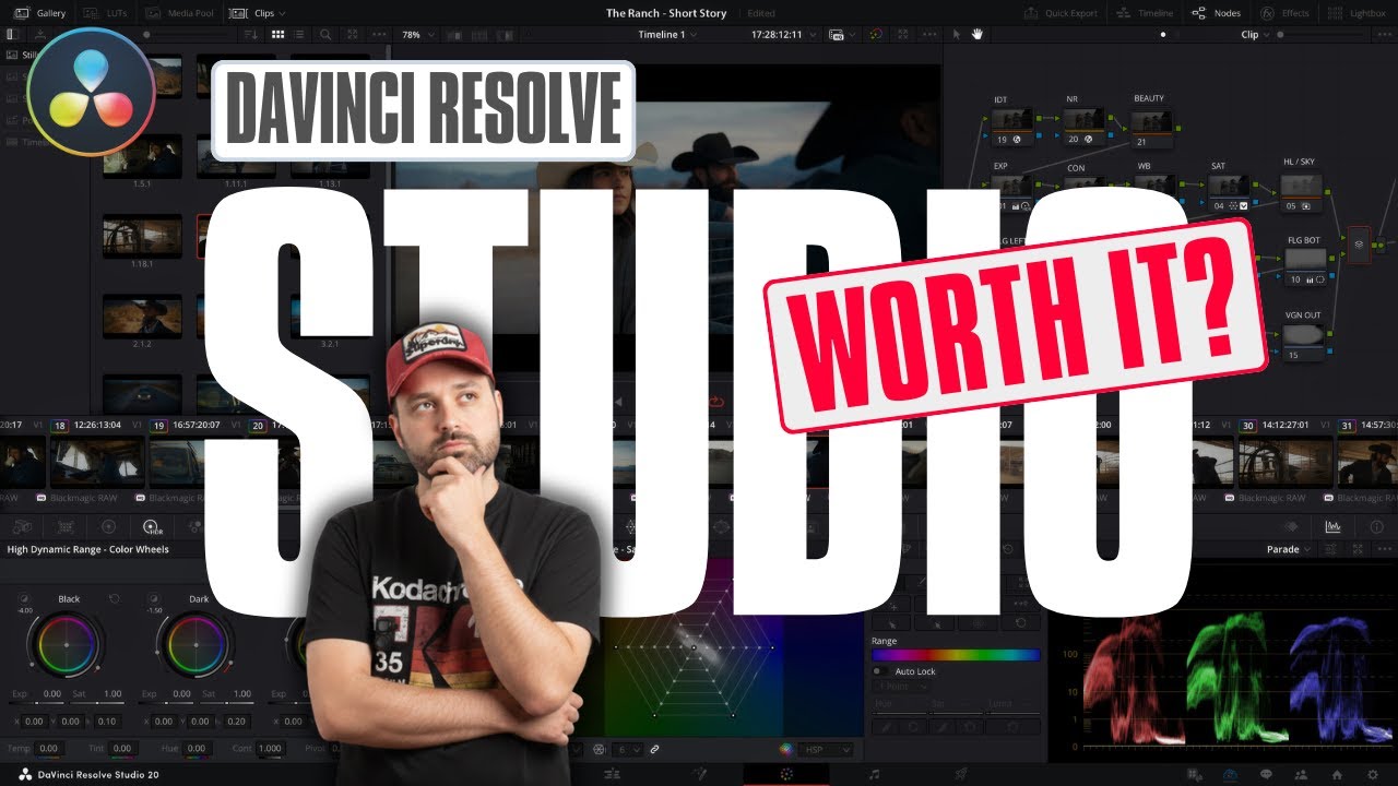 10 причин перейти на DaVinci Resolve Studio (с бесплатной версии)