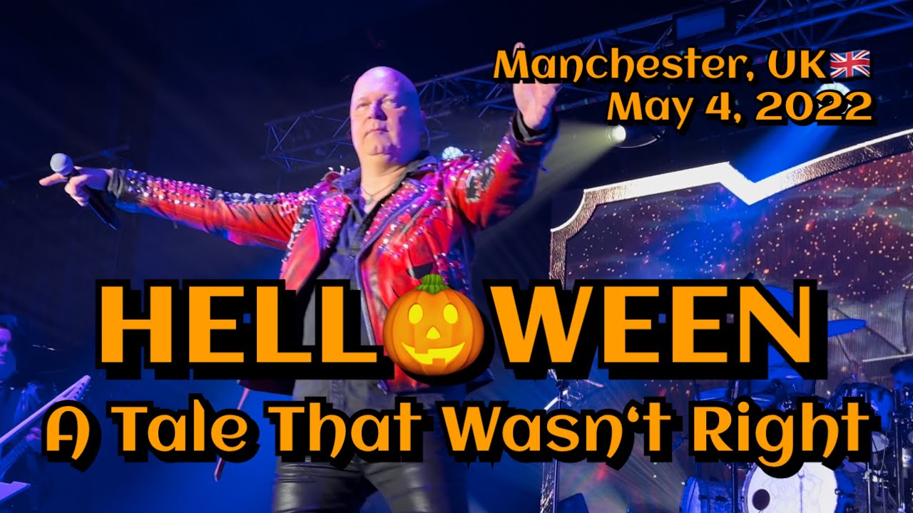 Helloween - #13 A Tale That Wasn’t Right @Manchester Academy, UK🇬🇧 May 4, 2022 LIVE HDR 4K