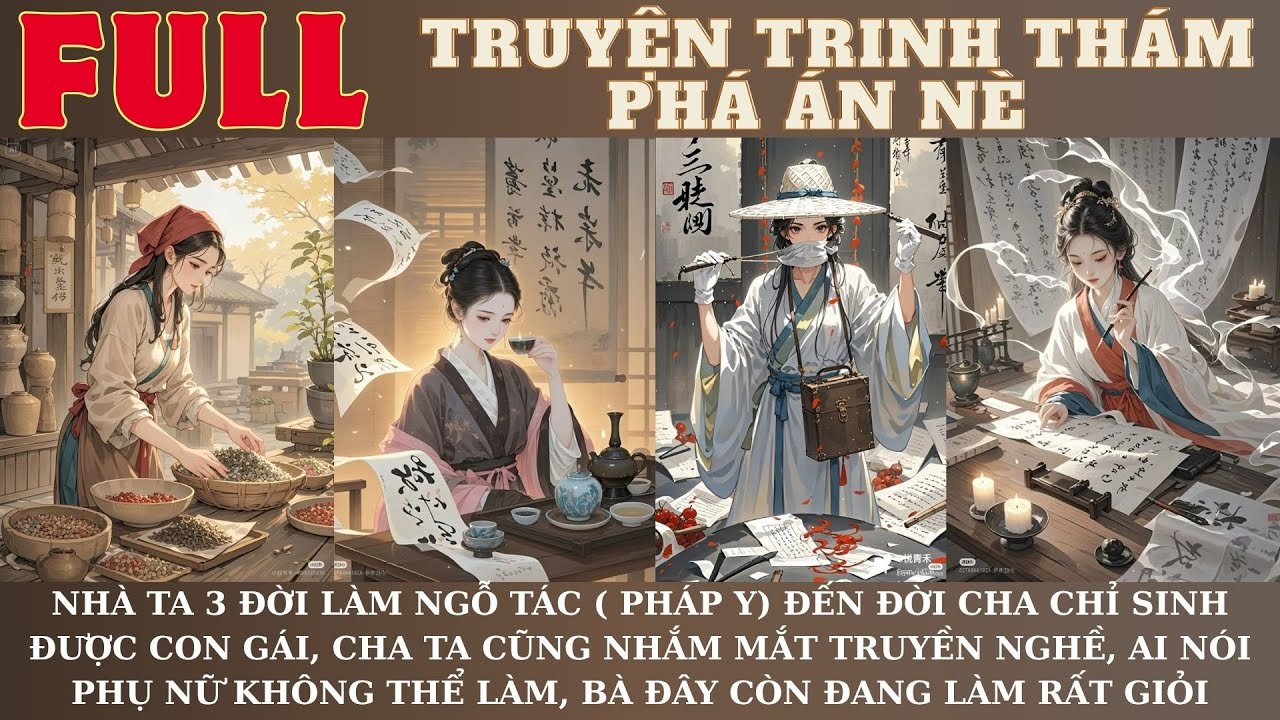 NHÀ TA 3 ĐỜI LÀM NGỖ TÁC  ĐẾN ĐỜI CHA CHỈ SINH ĐƯỢC CON GÁI, CHA TA CŨNG NHẮM MẮT TRUYỀN NGHỀ.