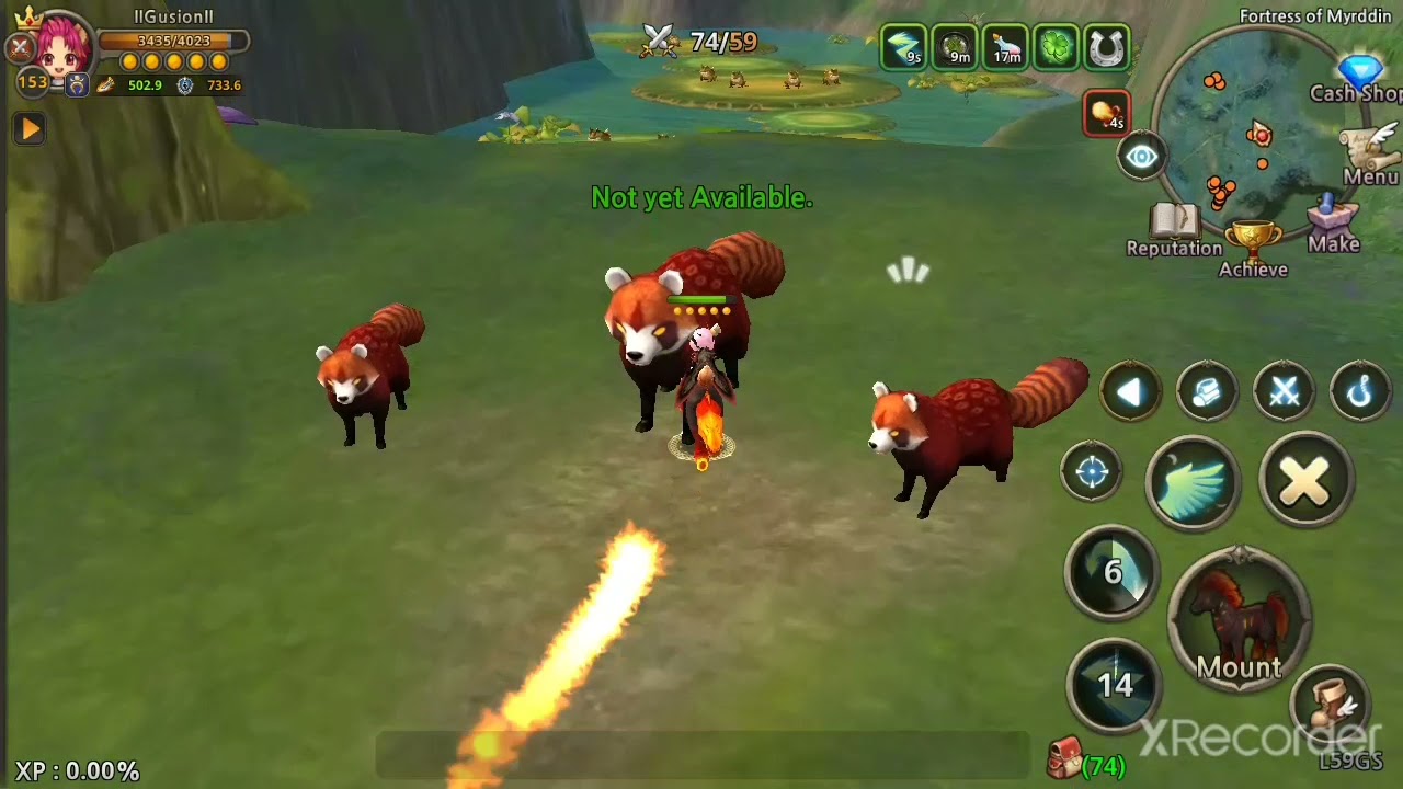 World of Prandis (Open World) assassin solo farm raid