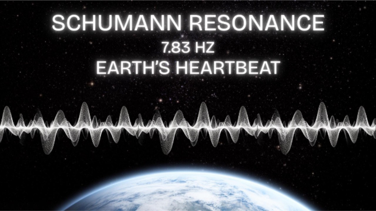 Schumann Resonance 7.83hz - Earth's Heartbeat | Heal Nervous System
