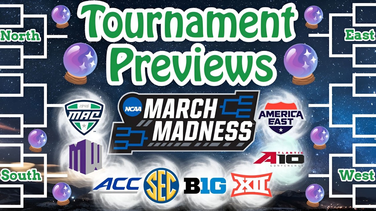 Predictions for EVERY College Basketball Conference Tournament! (2026)