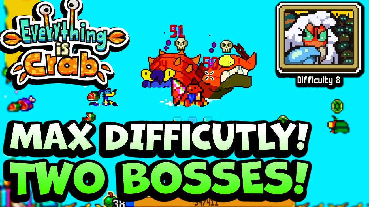 Taking TWO BIG BOSSES At Once!? | Everything is Crab