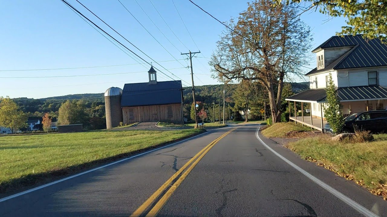 Driving from Edwardsville to Trucksville, Pennsylvania