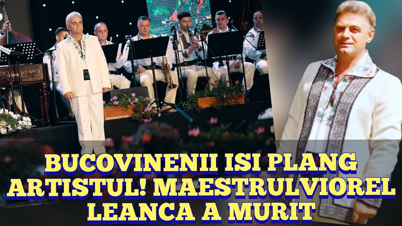 Doliu in folclor! Maestrul dirijor Viorel Leanca de la ansamblul Ciprian Porumbescu a murit
