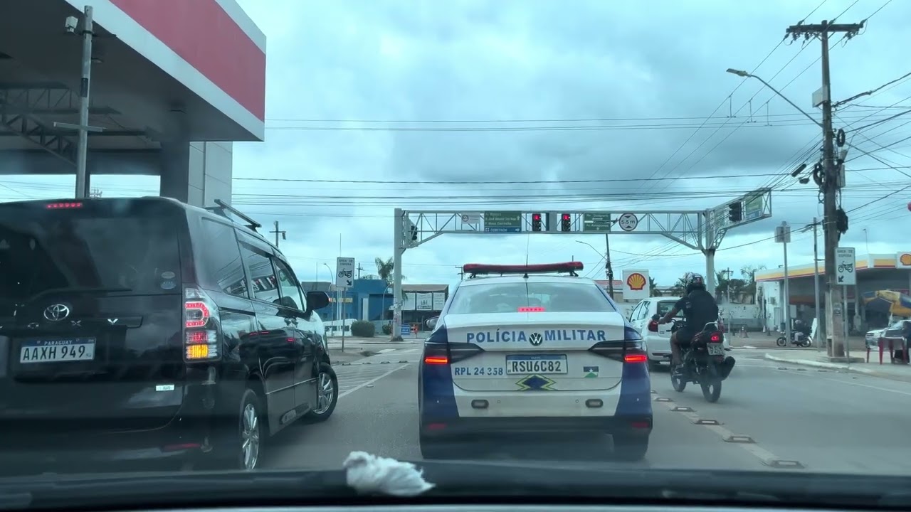 POV Driving Through an Amazon City, Real Street Sounds,Uber Drive in the Brazilian Amazon.