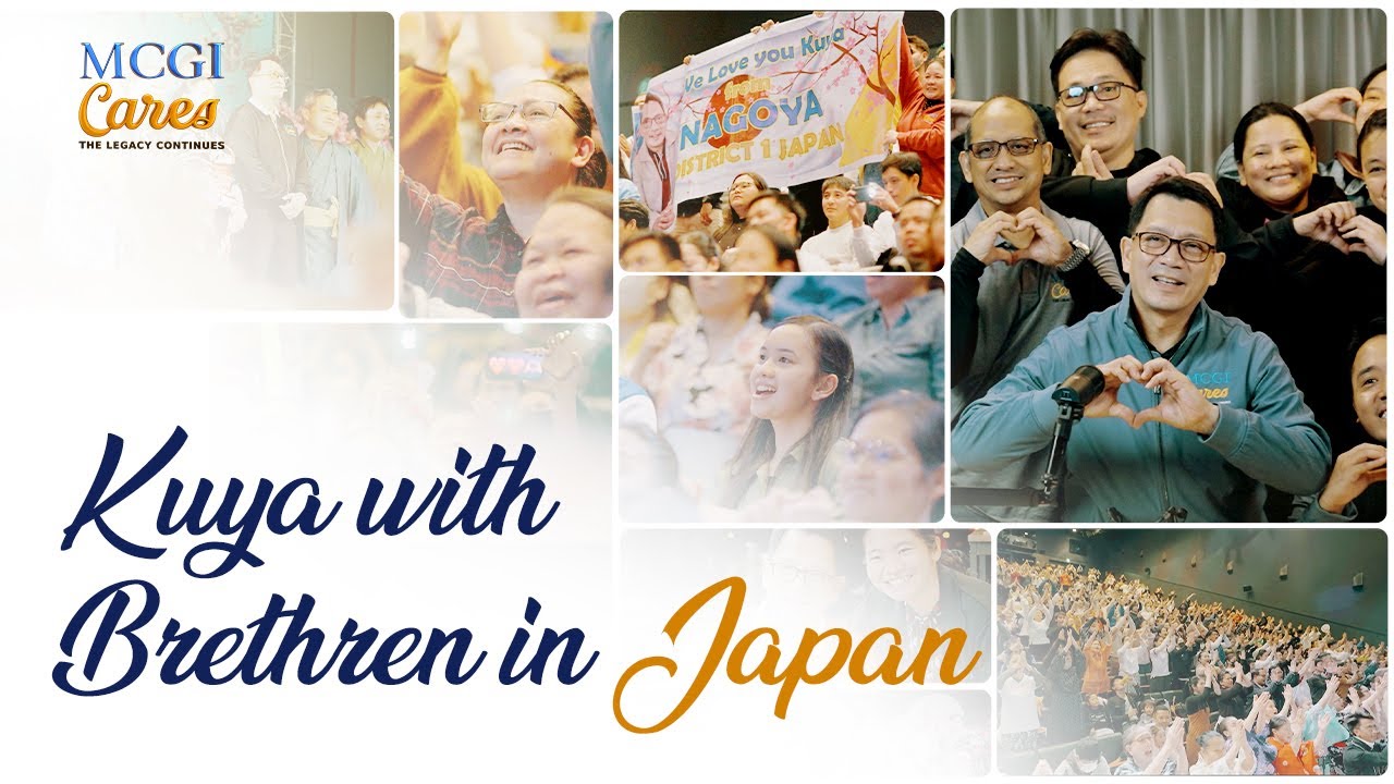 Kuya Daniel Razon with Brethren in Japan | MCGI Cares