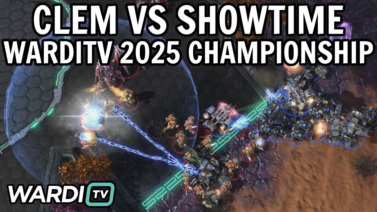 Клем против ШоУТимЭ (TvP) - Чемпионат WardiTV 2025 [StarCraft 2]
