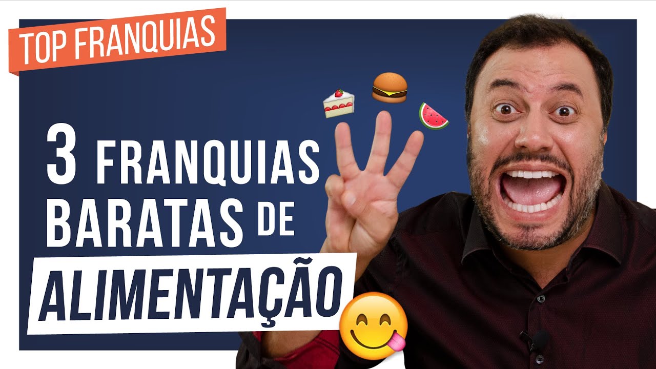 3 FRANQUIAS DE ALIMENTAÇÃO 🍽 😋💰🚀 ( 3 Franquias Lucrativas de Sucesso)