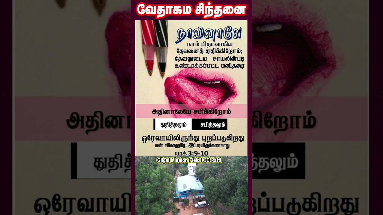 வேதாகம சிந்தனை  SHORTS | Tamil Christian 101 | Christian Messages