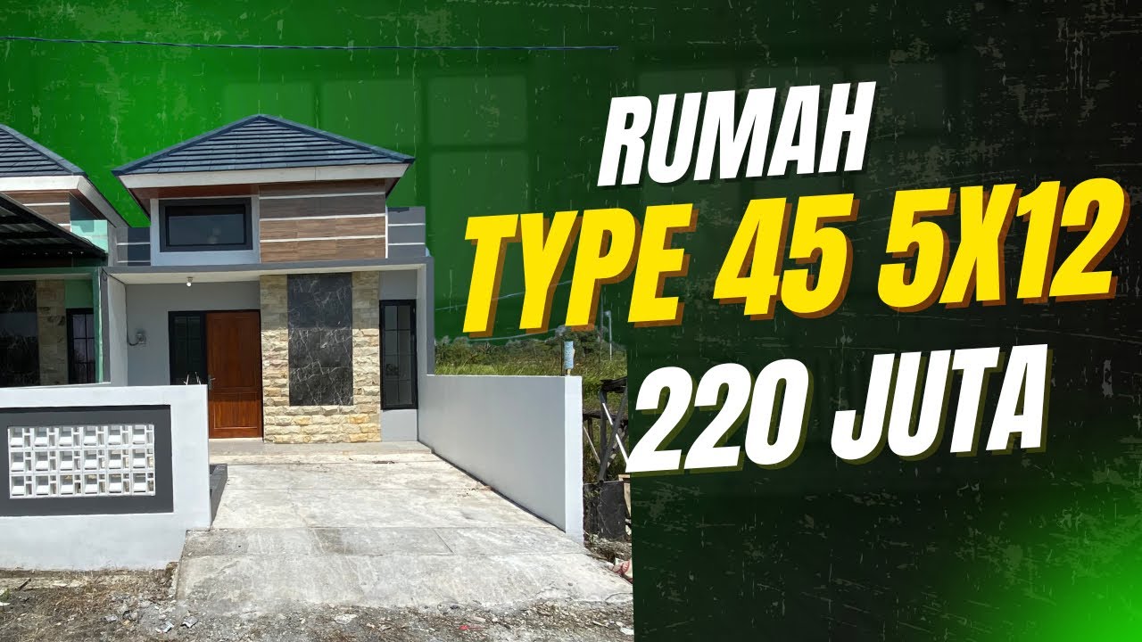 RUMAH TYPE 45/60 HARGANYA CUMAN 220 JUTA DI DEKAT CITRALAND KEDAMEAN