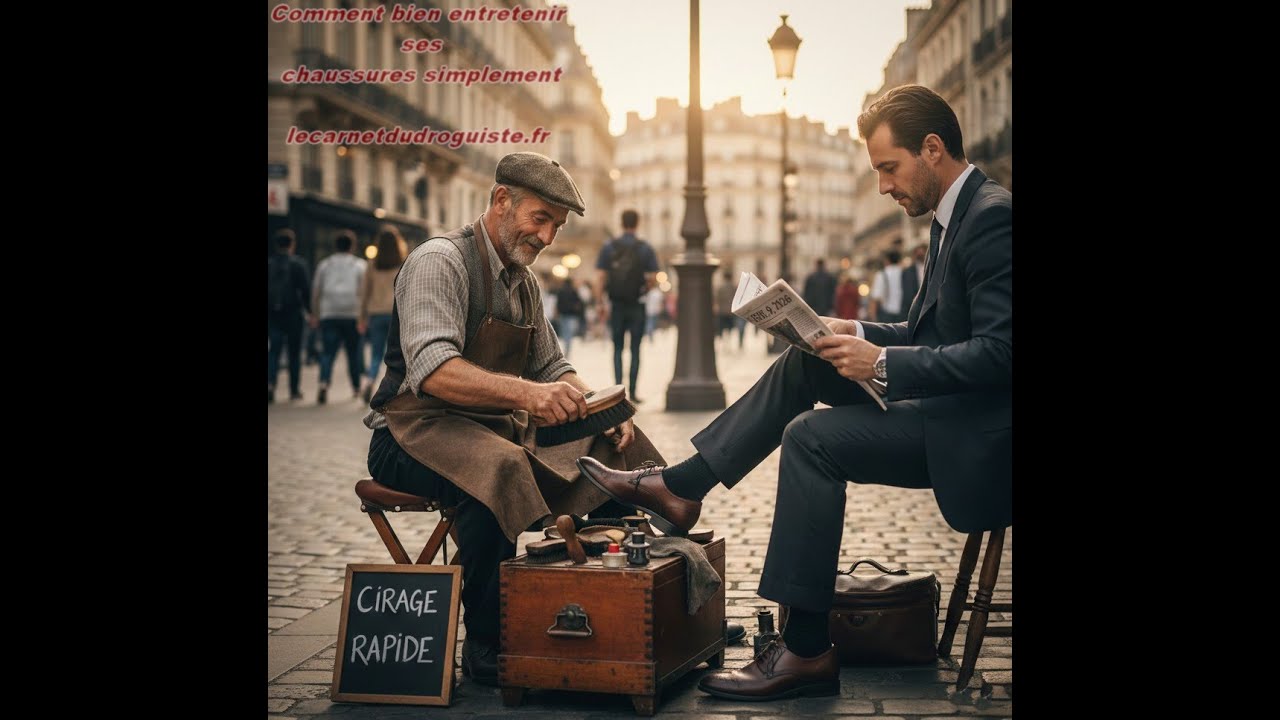 Entretien de vos chaussures avec la gamme Saphir