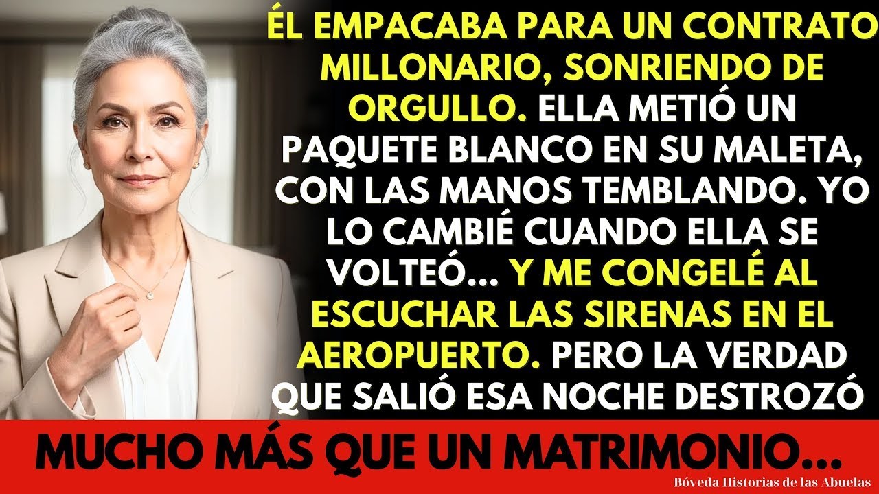 Descubrí lo que mi nuera escondió en la maleta de mi hijo… y esa noche llegó la policía