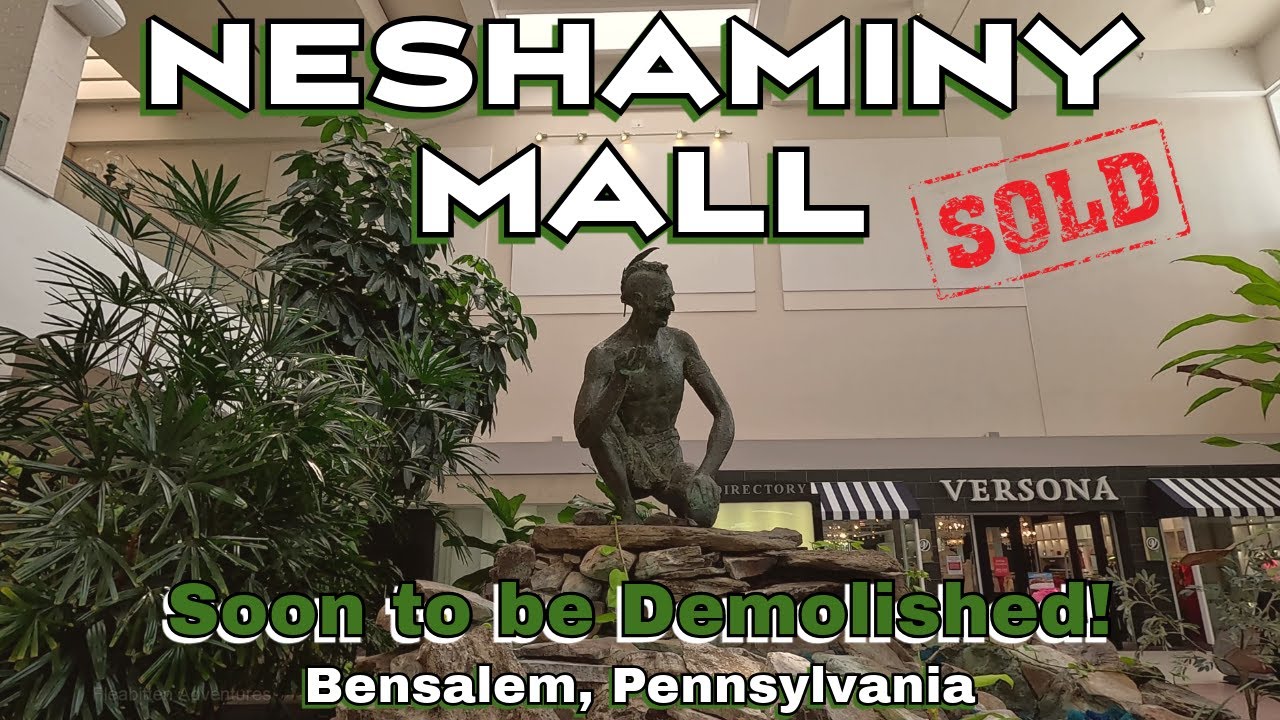 Neshaminy Mall: A Wonderfully Dead Mall! Sold & Soon to be (Partially) Demolished! Bensalem, PA.