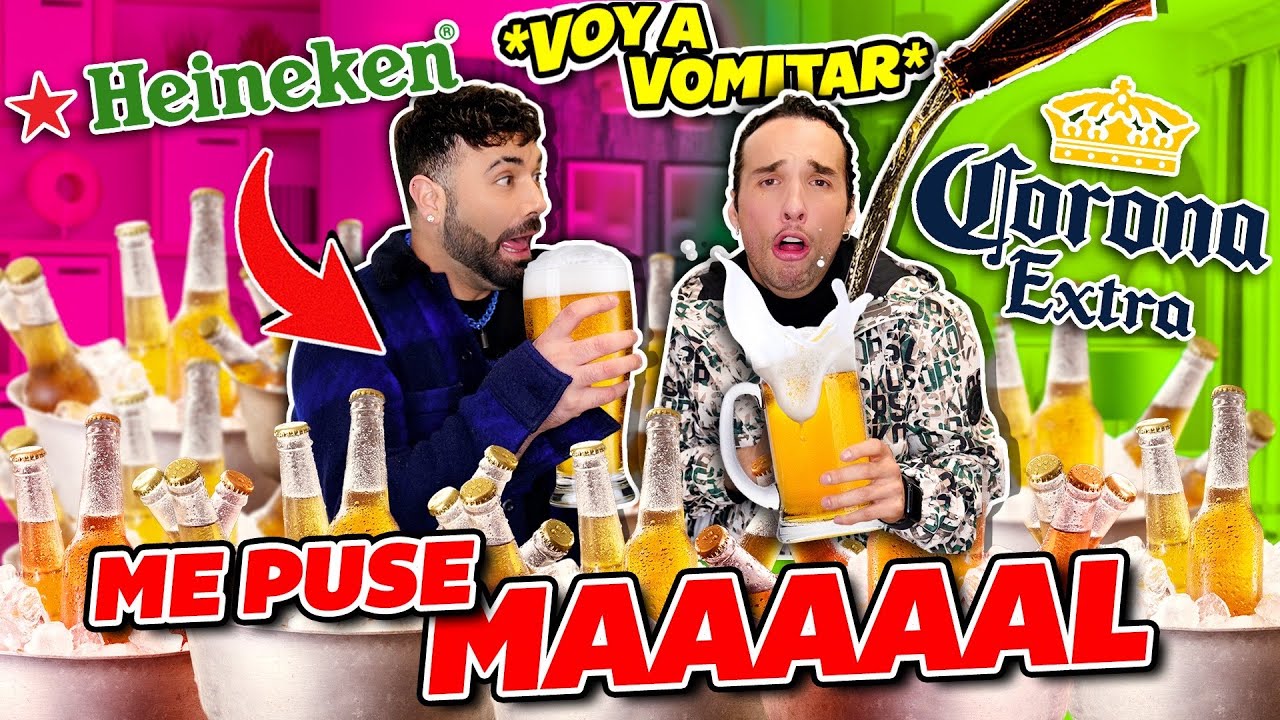 PROBAMOS TODAS LAS CERVEZAS DE UN SUPERMERCADO *SE SALIÓ DE CONTROL* | RULES