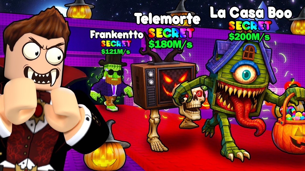 I STOLE NEW HALLOWEEN SECRET BRAINROTS IN STEAL A BRAINROT ROBLOX !!