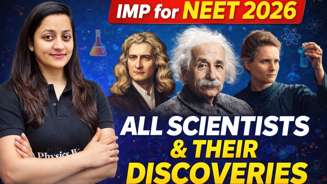 All Scientists & Their Discoveries for NEET 2026 | Complete Revision 🚀