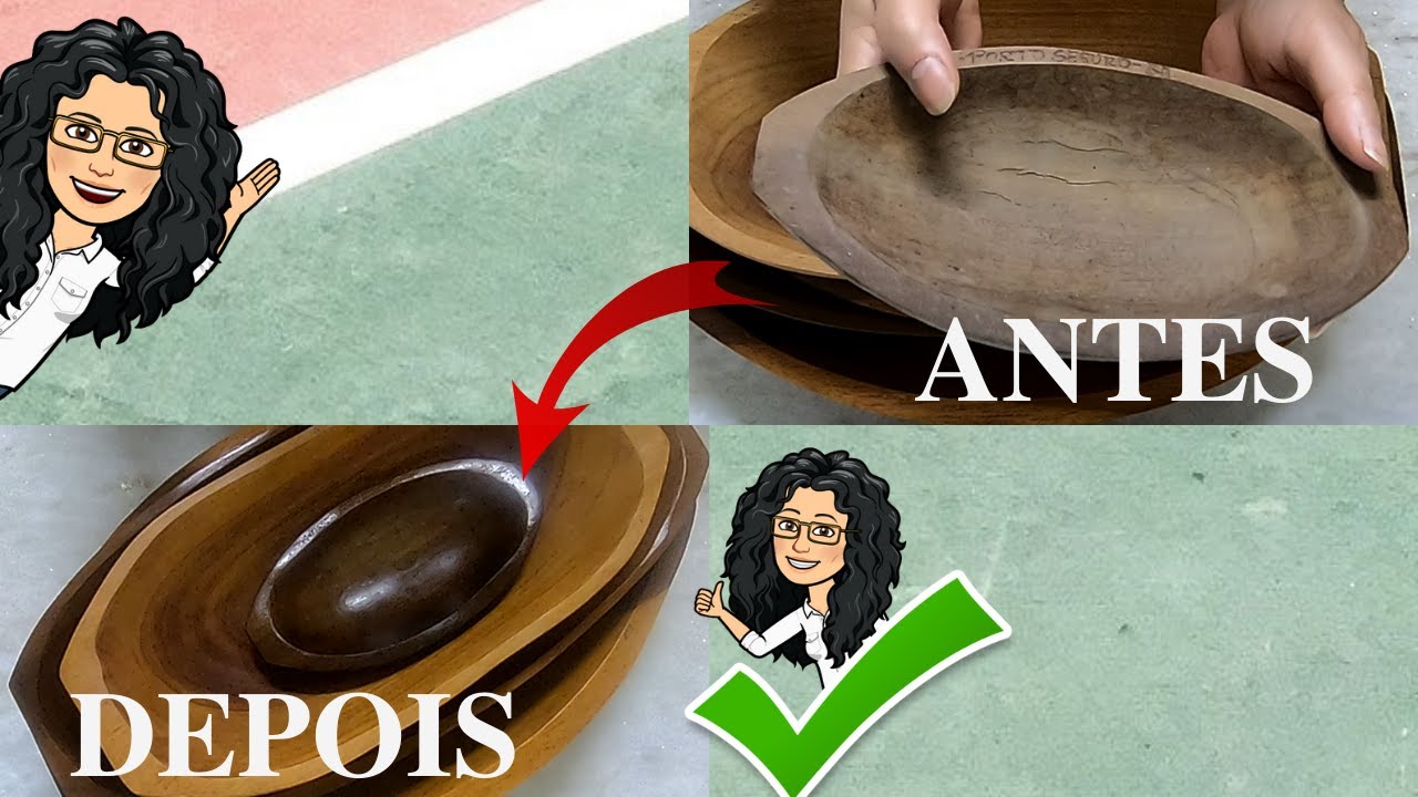 Como cuidar das suas gamelas (travessas em madeira)