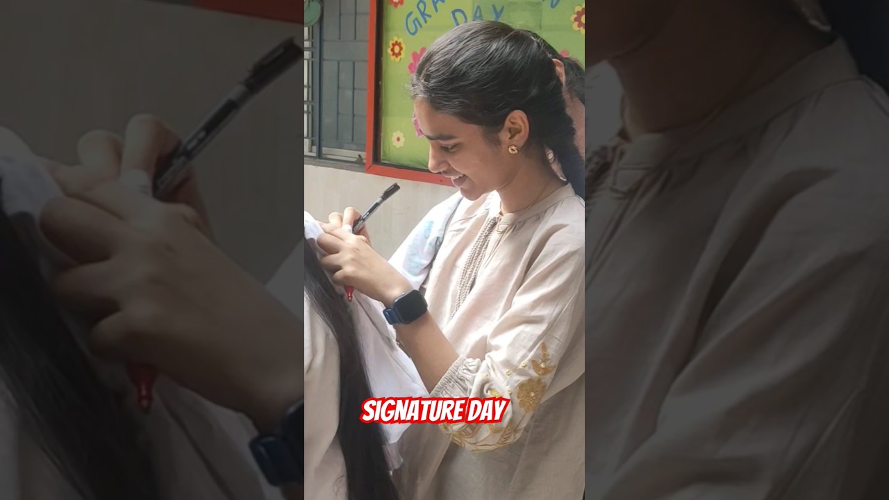 10th Class Signature Day @ St. Adam's High School, Rajendranagar, Hyderabad