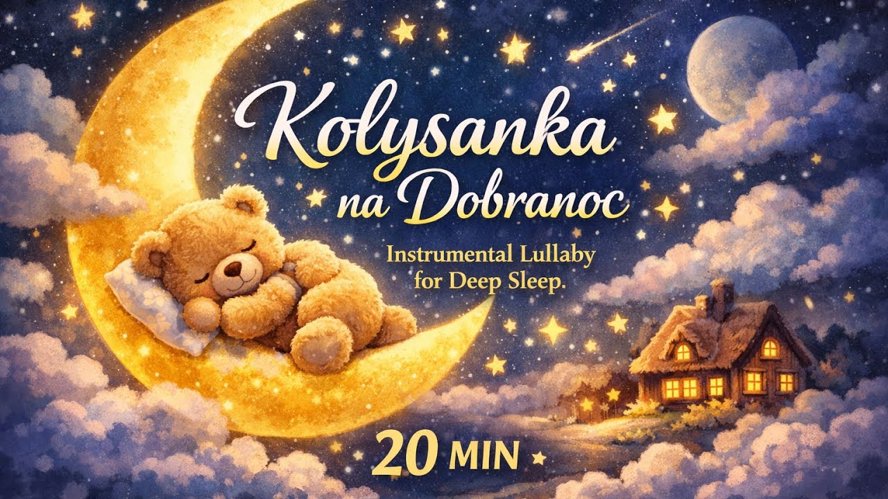 Kołysanka na Dobranoc 🌙✨ | Instrumental Lullaby for Deep Sleep (20 min)