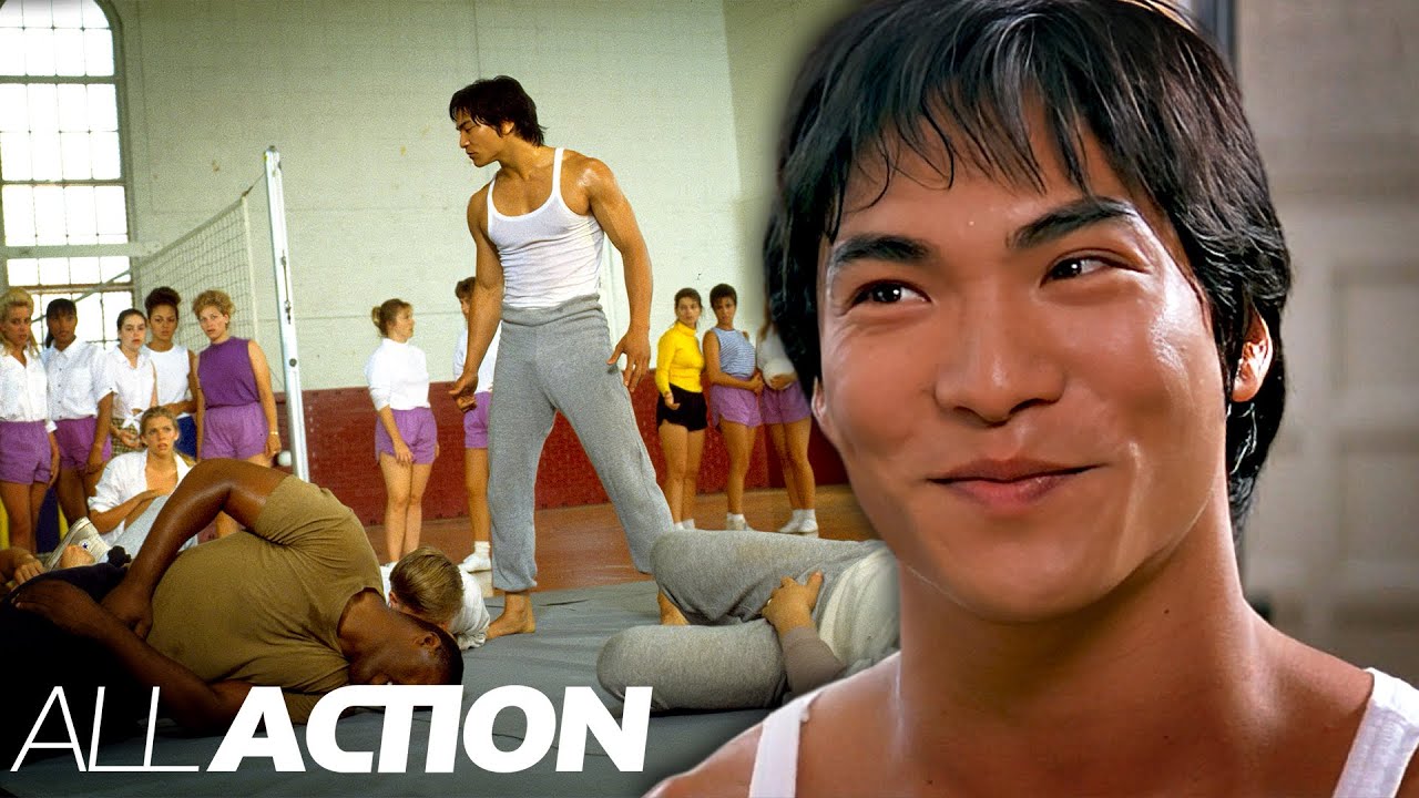 Bruce Lee Dominates The Gym Bros | Dragon: The Bruce Lee Story (1993) | All Action