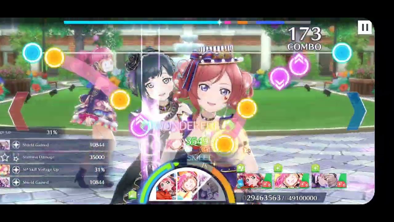 SIFAS - Clearing A song for You! You? You!! on Challenge mode