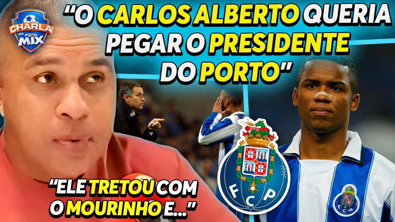 O DIA EM QUE O CARLOS ALBERTO FOI PRA CIMA DO MOURINHO