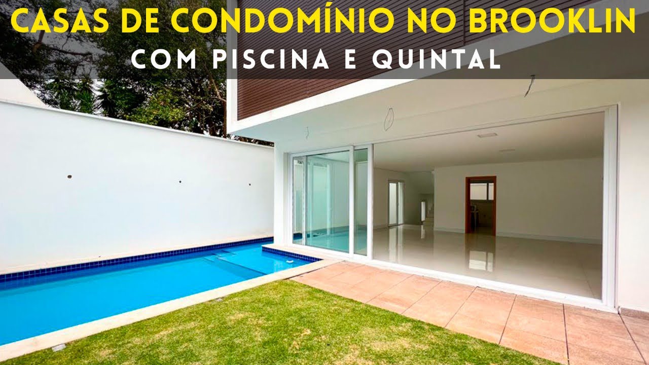 CASA DE CONDOMÍNIO DOS SONHOS - CONDOMÍNIO VILLAGIO QUADRIFOGLIO - BROOKLIN VELHO